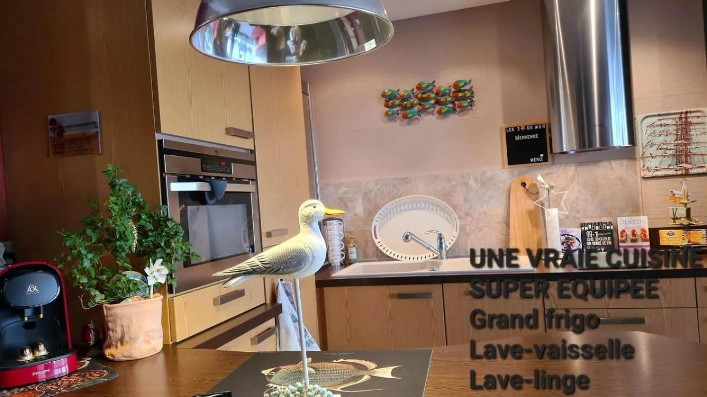 Studio Les Trois Etoiles De Mer Concarneau Apartmán